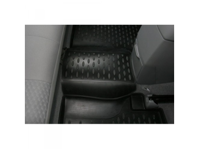 Коврики в салон TOYOTA Hilux 2008->, 4 шт. (полиуретан) от ELEMENT Коврики в салон TOYOTA Hilux 2008->, 4 шт. (полиуретан)