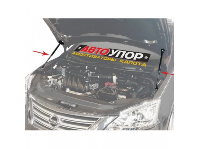 Амортизаторы капота Автоупор, Nissan Teana, 2008-2014