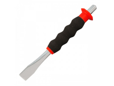 Зубило 22x210 мм, с протектором, KING TONY