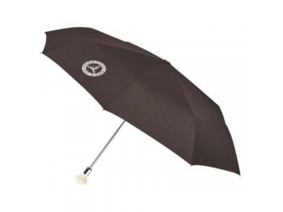 Складной зонт Mercedes 300 SL Compact Umbrella, Brown / Silver, артикул B66041533