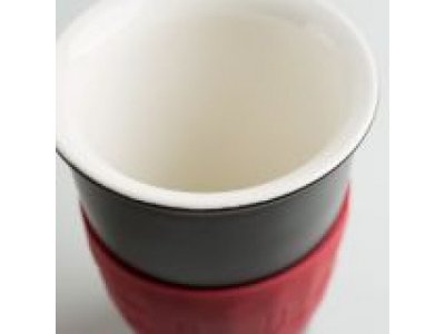 Керамическая термокружка Jaguar Travel Ceramic Mug, Red/Black